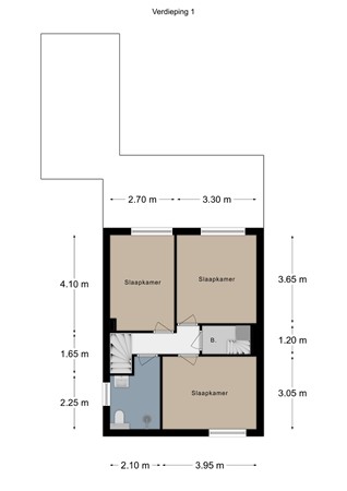 Floorplan - Kolmondstraat 94, 6291 HP Vaals